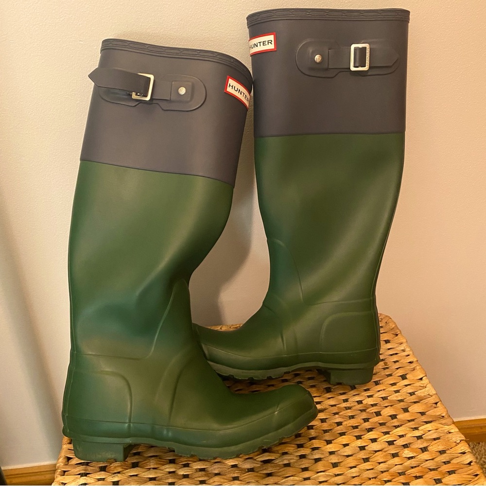 Hunter L Original Color Block Boots - image 1
